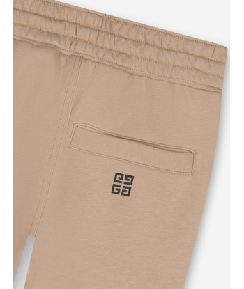 Givenchy Boys Logo Joggers in Beige de France