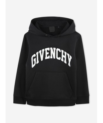 Givenchy Boys Logo Hoodie in Black JUSQU'A -70%! 