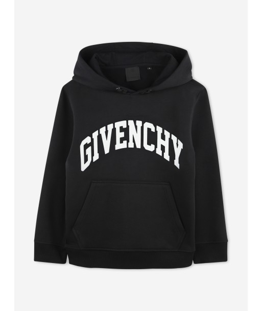 Givenchy Boys Logo Hoodie in Black JUSQU'A -70%! 