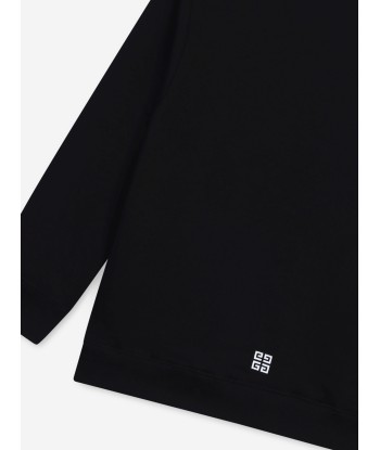 Givenchy Boys Logo Print Sweatshirt in Black prix pour 