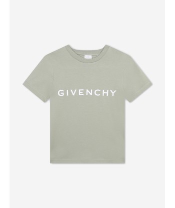 Givenchy Boys Logo Print T-Shirt in Green prix