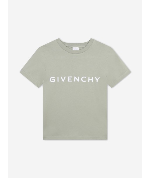 Givenchy Boys Logo Print T-Shirt in Green prix