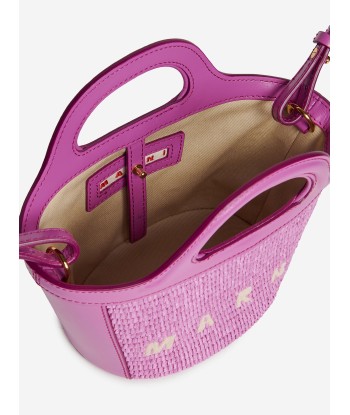 MARNI Girls Tropicalia Micro Bag in Purple (21cm) online