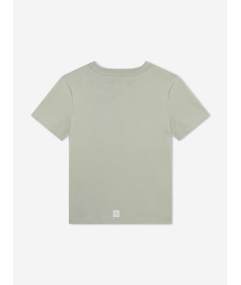 Givenchy Boys Logo Print T-Shirt in Green prix