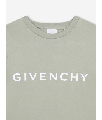 Givenchy Boys Logo Print T-Shirt in Green prix