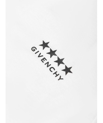 Givenchy Boys Logo Print T-Shirt in White solde