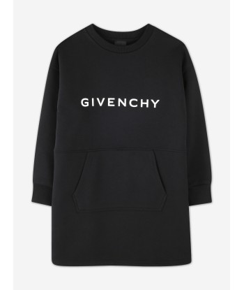 Givenchy Girls Logo Sweater Dress in Black À commander