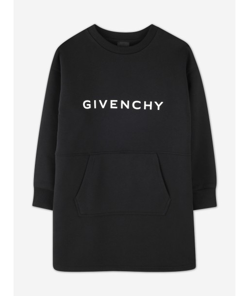 Givenchy Girls Logo Sweater Dress in Black À commander