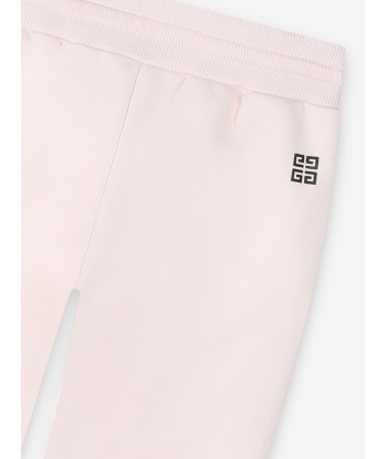 Givenchy Girls Logo Print Joggers in Pink Faites des économies