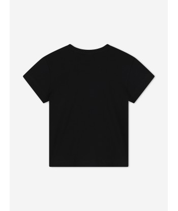 Givenchy Girls Diamante Logo T-Shirt in Black Jusqu'à 80% De Réduction