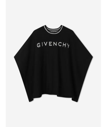 Givenchy Girls Cashmere Reversible Cape in Black en ligne des produits 