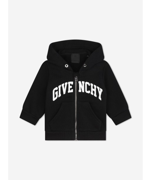 Givenchy Baby Boys Logo Zip Up Top in Black solde