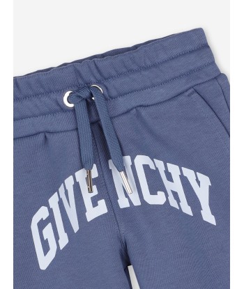 Givenchy Baby Boys Logo Joggers in Blue pas cher