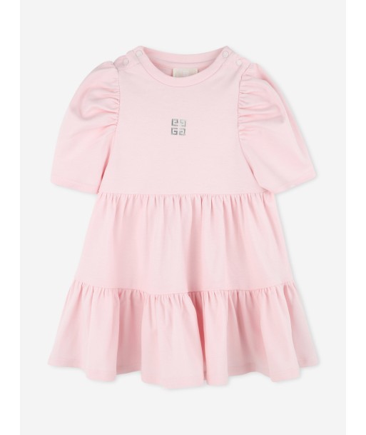 Givenchy Baby Girls 4G Logo Dress in Pink de pas cher