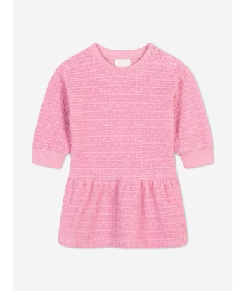 Givenchy Baby Girls 4G Logo Sweater Dress in Pink Comparez plus de prix