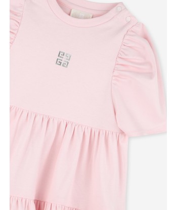 Givenchy Baby Girls 4G Logo Dress in Pink de pas cher