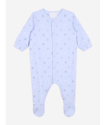 Givenchy Baby Boys 4G Logo Babygrow in Blue vente chaude votre 