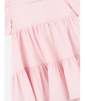 Givenchy Baby Girls 4G Logo Dress in Pink de pas cher