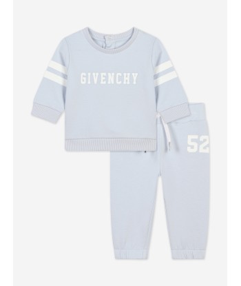 Givenchy Baby Boys Logo Tracksuit in Blue Economisez 