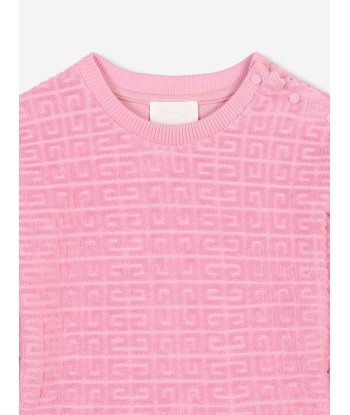 Givenchy Baby Girls 4G Logo Sweater Dress in Pink Comparez plus de prix