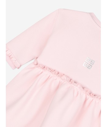 Givenchy Baby Girls Logo Sweater Dress in Pink le concept de la Pate a emporter 