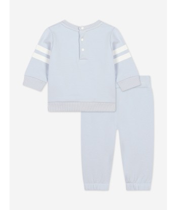 Givenchy Baby Boys Logo Tracksuit in Blue Economisez 