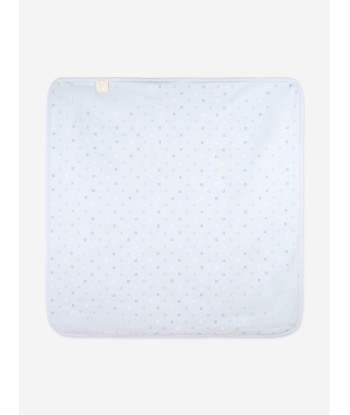 Givenchy Baby Boys Logo Blanket in Blue destockage