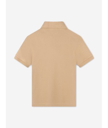 Givenchy Boys Logo Polo Shirt in Beige ouvre sa boutique