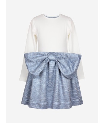 Jessie And James Girls Katlyn Dress in Blue Découvrez la collection