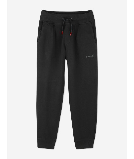 Hugo Boys Logo Joggers in Black pas cher chine