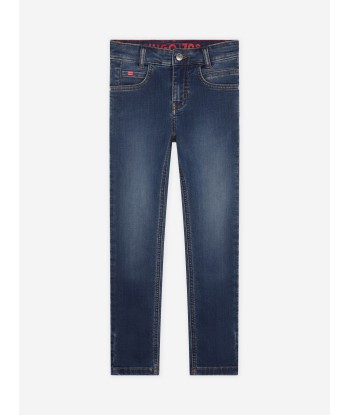 Hugo Boys Slim Fit Jeans in Blue commande en ligne