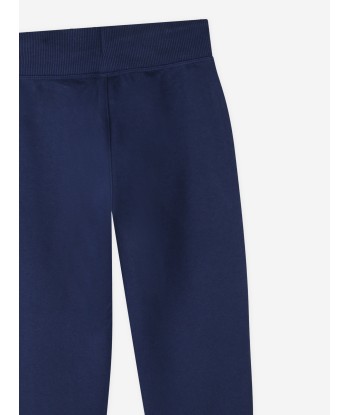 Hugo Boys Logo Joggers in Blue livraison gratuite