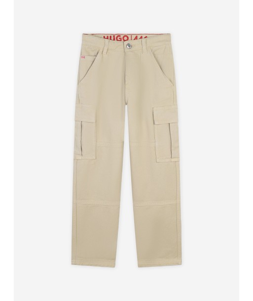 Hugo Boys Loose Pants in Beige votre restaurant rapide dans 