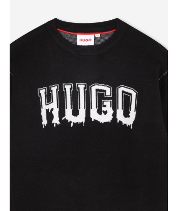 Hugo Boys Logo Jumper in Black suggérées chez