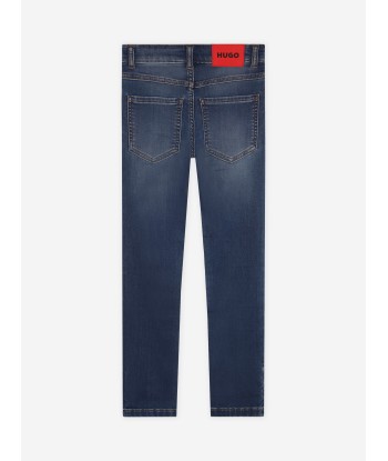 Hugo Boys Slim Fit Jeans in Blue commande en ligne