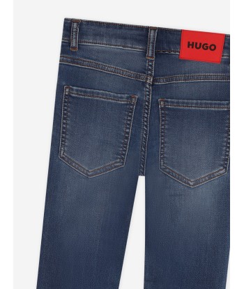 Hugo Boys Slim Fit Jeans in Blue commande en ligne