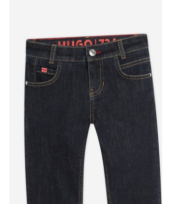 Hugo Boys Skinny Fit Jeans in Blue en ligne des produits 