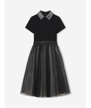 Karl Lagerfeld Girls Occasion Dress in Black france