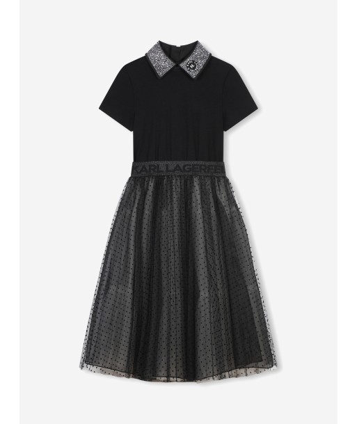 Karl Lagerfeld Girls Occasion Dress in Black france