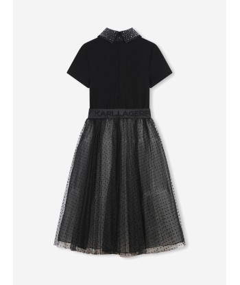 Karl Lagerfeld Girls Occasion Dress in Black france