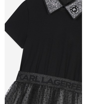 Karl Lagerfeld Girls Occasion Dress in Black france