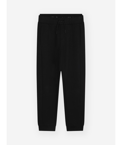 Karl Lagerfeld Boys Double Waistband Joggers in Black pas cher