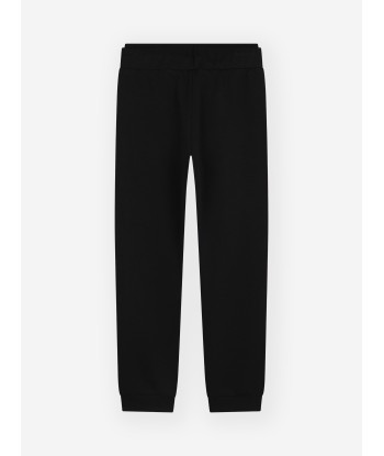 Karl Lagerfeld Boys Double Waistband Joggers in Black pas cher