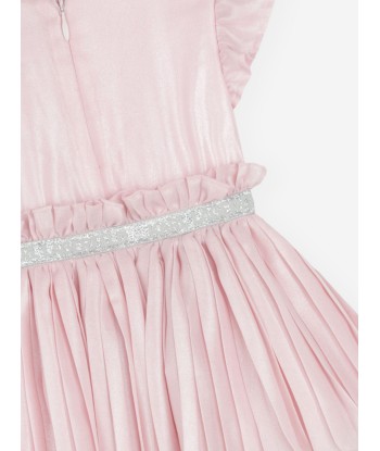 Karl Lagerfeld Baby Girls Logo Occasion Dress in Pink Amélioration de cerveau avec