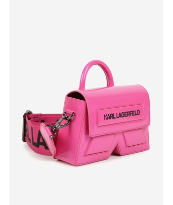 Karl Lagerfeld Girls Ikon K Crossbody Bag in Pink (18.5cm) ouvre sa boutique