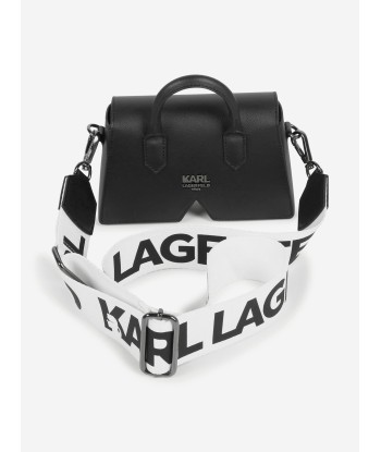 Karl Lagerfeld Girls Ikon K Crossbody Bag in Black (18.5cm) Pour