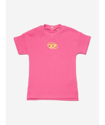 Diesel Baby Girls Logo Dress in Pink En savoir plus