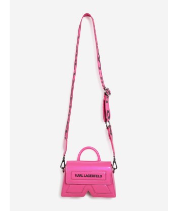 Karl Lagerfeld Girls Ikon K Crossbody Bag in Pink (18.5cm) ouvre sa boutique