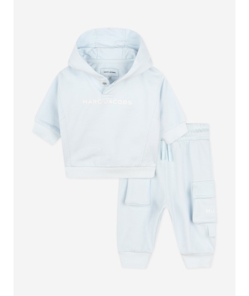 MARC JACOBS Baby Logo Tracksuit in Blue basket pas cher