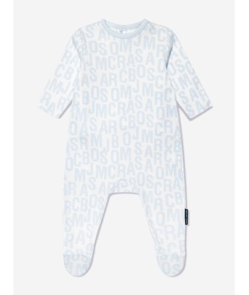 MARC JACOBS Baby Boys Babygrow Gift Set in Blue français